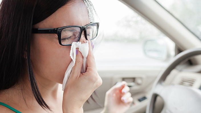 Allergies : avez-vous pensé à votre voiture ?